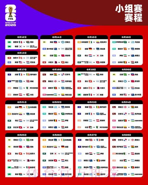 2026世界杯比分实时更新平台